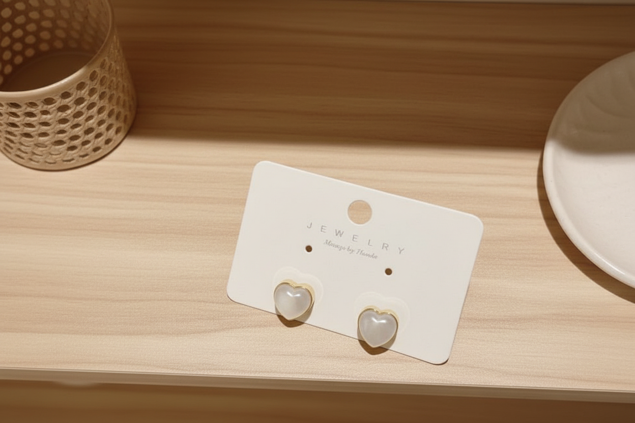 Love earrings , Simple Tassel Earrings