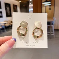 Irregular ring, Simple Tassel Earrings, High-End And Versatile Earrings Jewelry