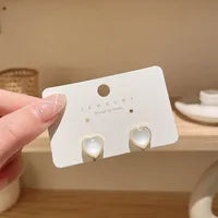 #Love earrings , Simple Tassel Earrings