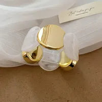 Acrylic Round Splicing Elastic Rope Women's Bracelet Fashion Simple Personality Design Sense Hand Jewelry